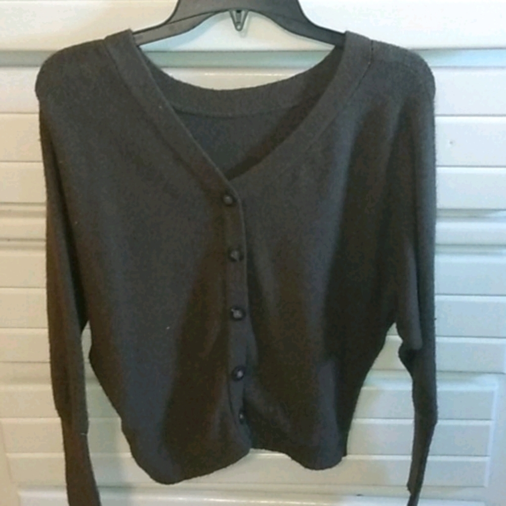 Cozy button up sweater